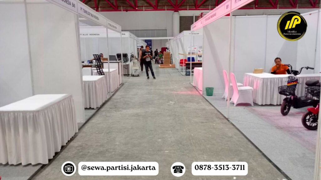 SEWA BOOTH PARTISI JABODETABEK SIAP PASANG