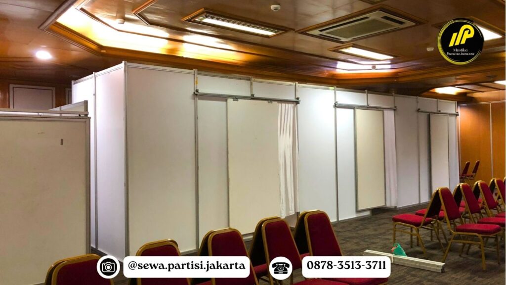 Sewa Bilik Partisi R8 di Jakarta Pemasangan Rapih