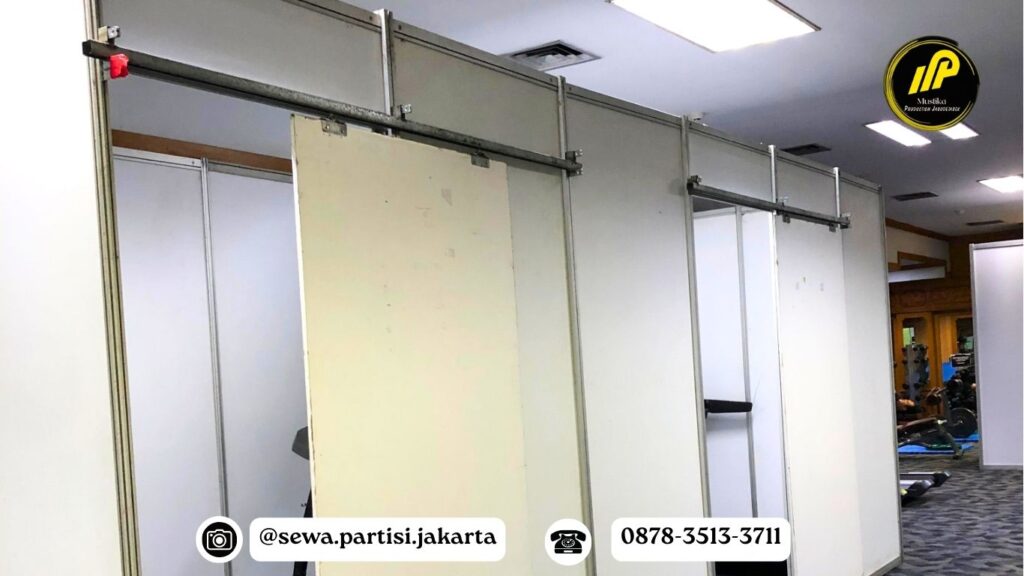 Sewa Bilik Partisi R8 di Jakarta Pemasangan Rapih